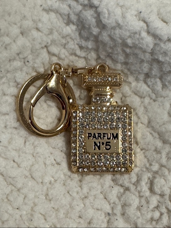 Accessories - Parfum‎ N°5 Gold Crystal Bottle Keychain